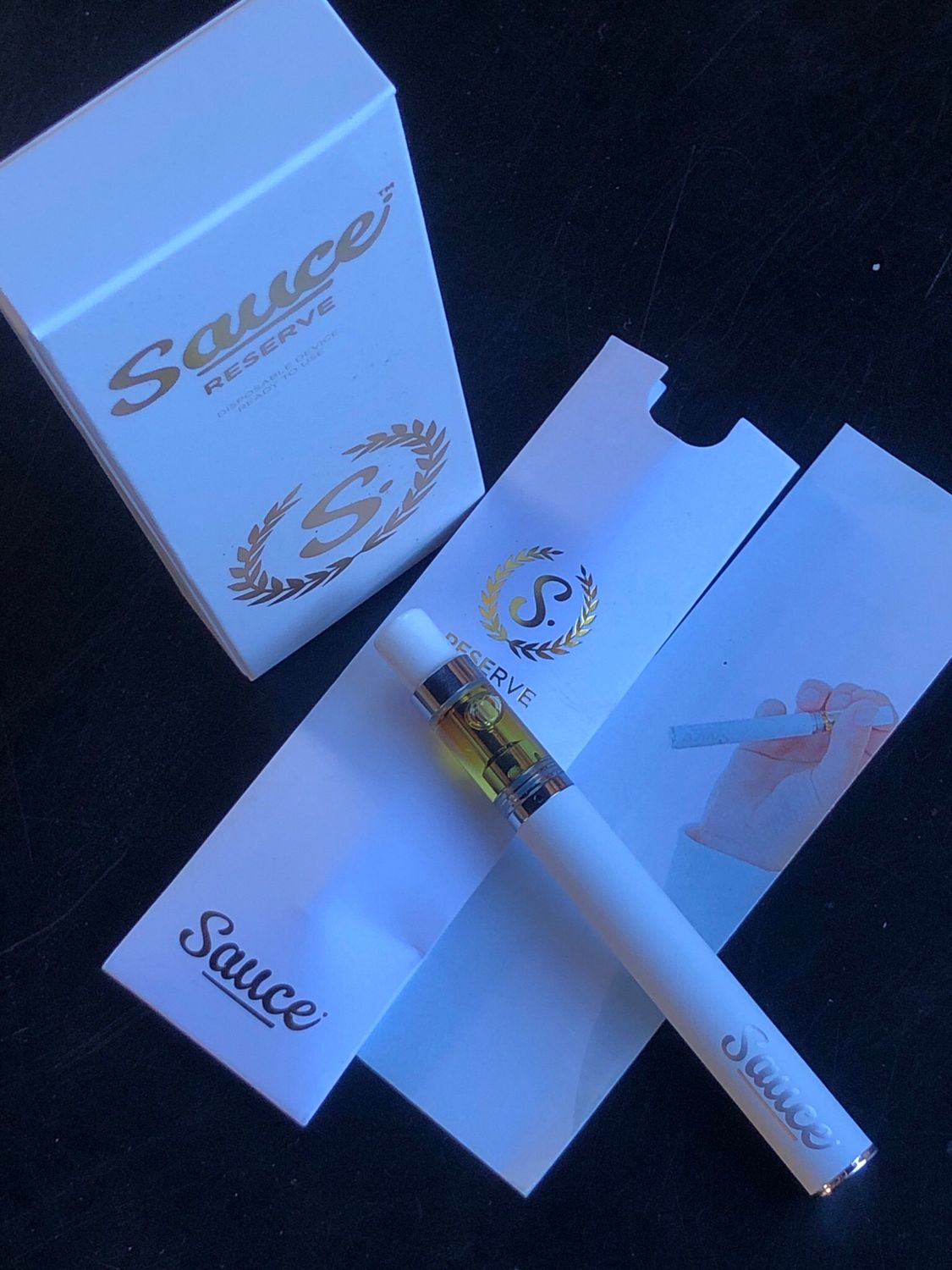 Sauce Reserve 1g Live Resin Disposable Rechargeable