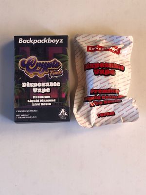 BackPackBoyz Crypto Disposable Rechargeable 1g Pod