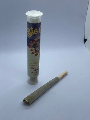 Big Chief King Size Grand Daddy Purple PreRoll 1g Top Shelf