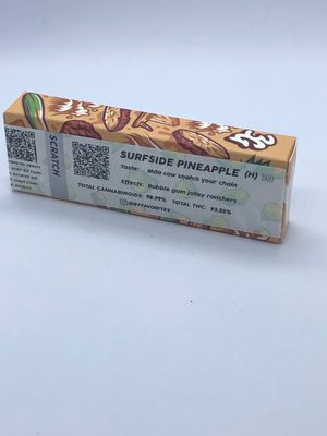 Favorites Surfside Pineapple Hybrid 3g Disposable Rechargeable Cartridge