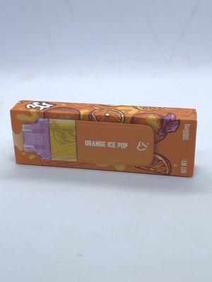 Favorites Orange Ice Pop Hybrid 3g Rechargeable Disposable Cart