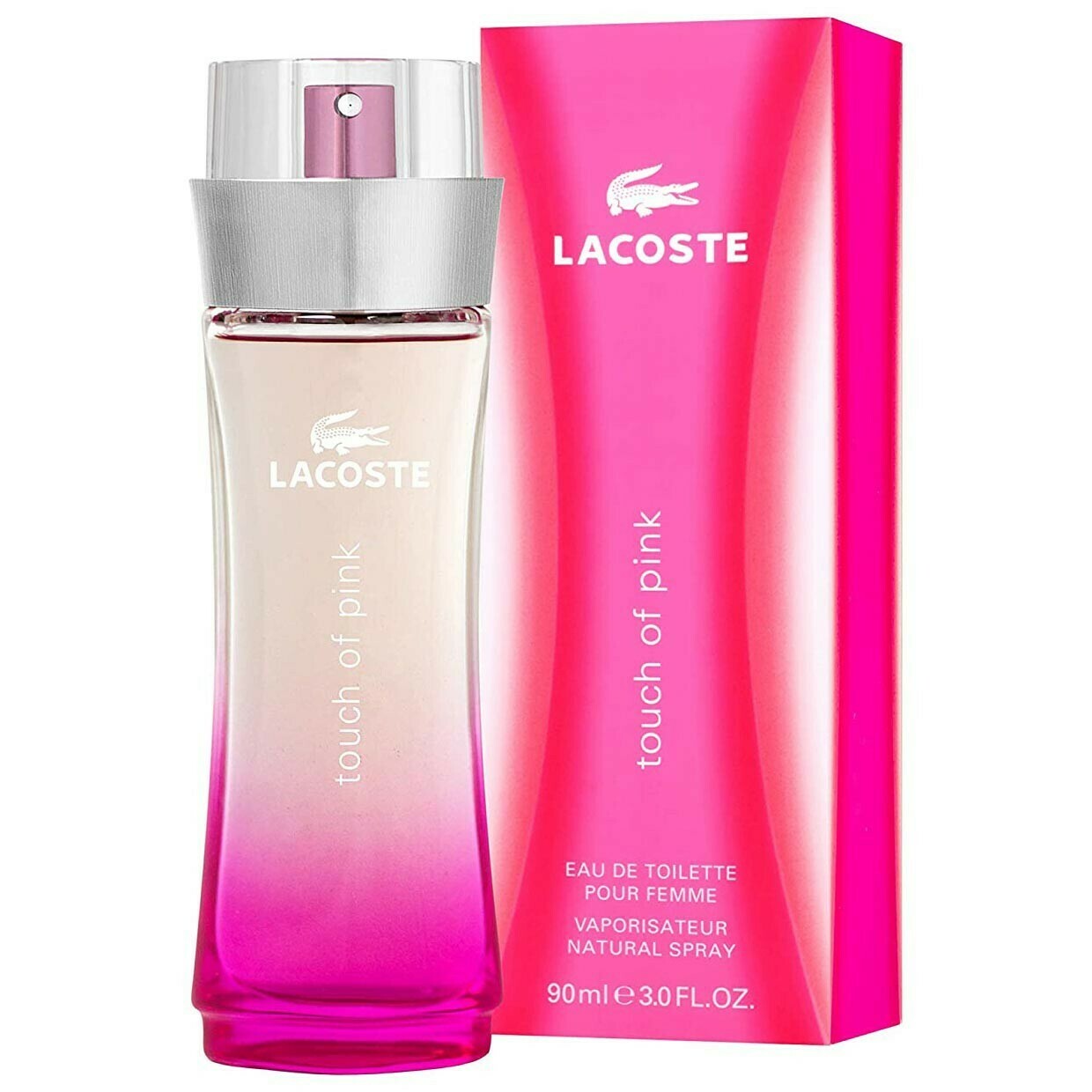 LACOSTE TOUCH OF PINK EDT FEMME 90 ML