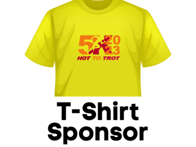 Hot to Trot 5K- T-Shirt Sponsor