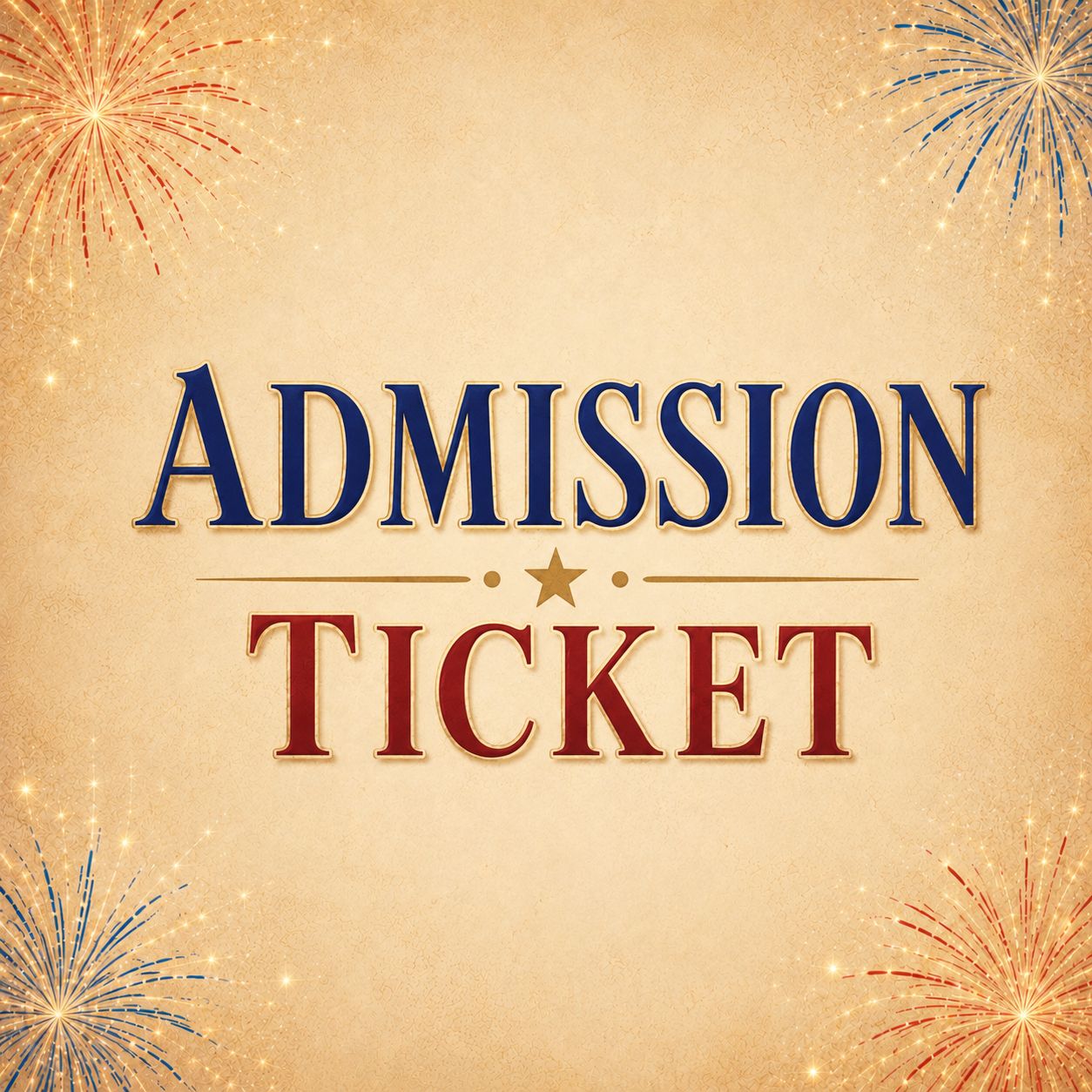 Auction Admission Tickets