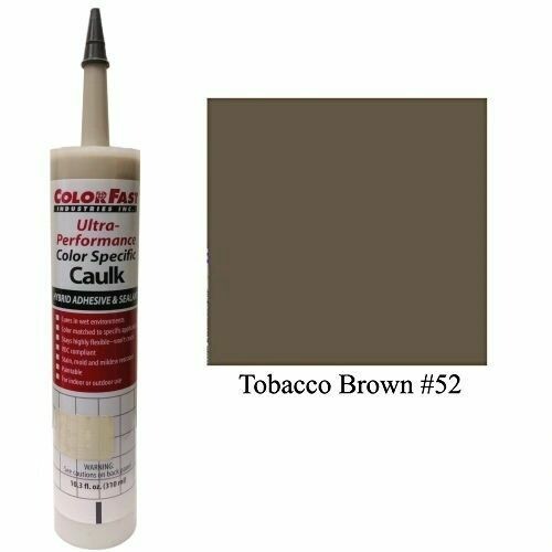 tobacco brown sanded grout Custom Building Products – Tobacco Brown #52