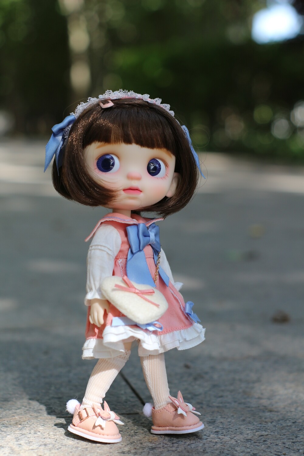 独特の上品 Naughty Cutey Full Set Doll Basics Purple eyes その他