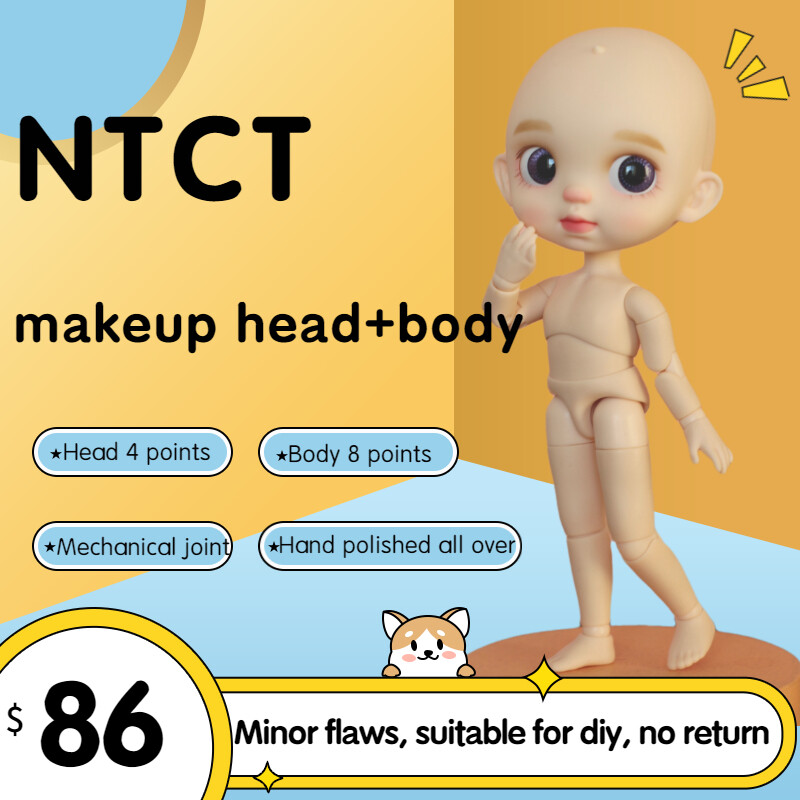 [LIMITED] Naughty Cutey Makeup head+body [Minor flaws, suitable for diy]