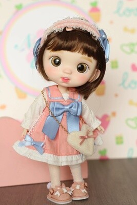 Naughty Cutey Full Set Doll Smile Brown eyes