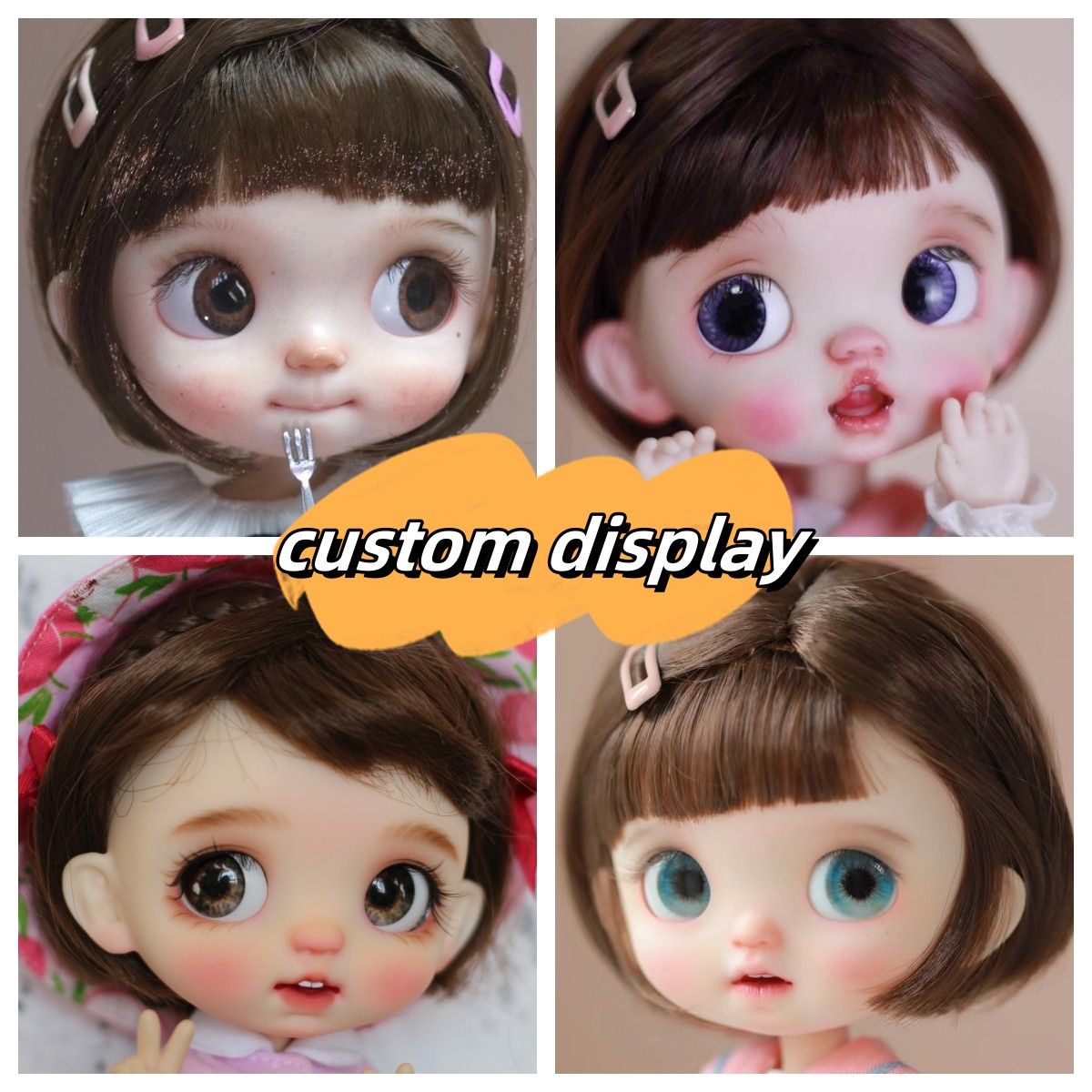 [ON SALE] Naughty Cutey Makeup head+body [Minor flaws, suitable for diy]