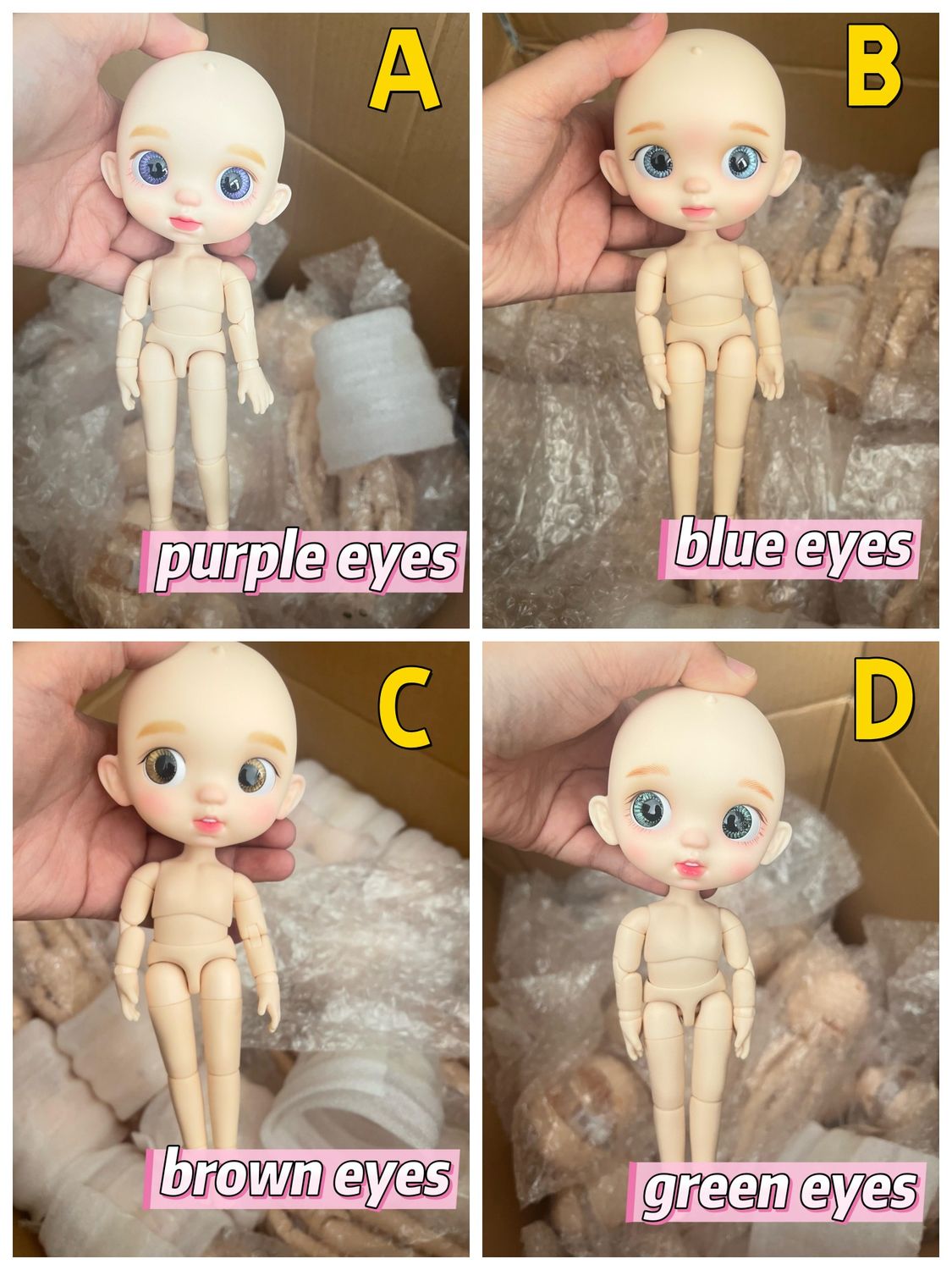 [ON SALE] Naughty Cutey Makeup head+body [Minor flaws, suitable for diy]
