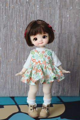 1/6 doll head Dimple 6分酒窝