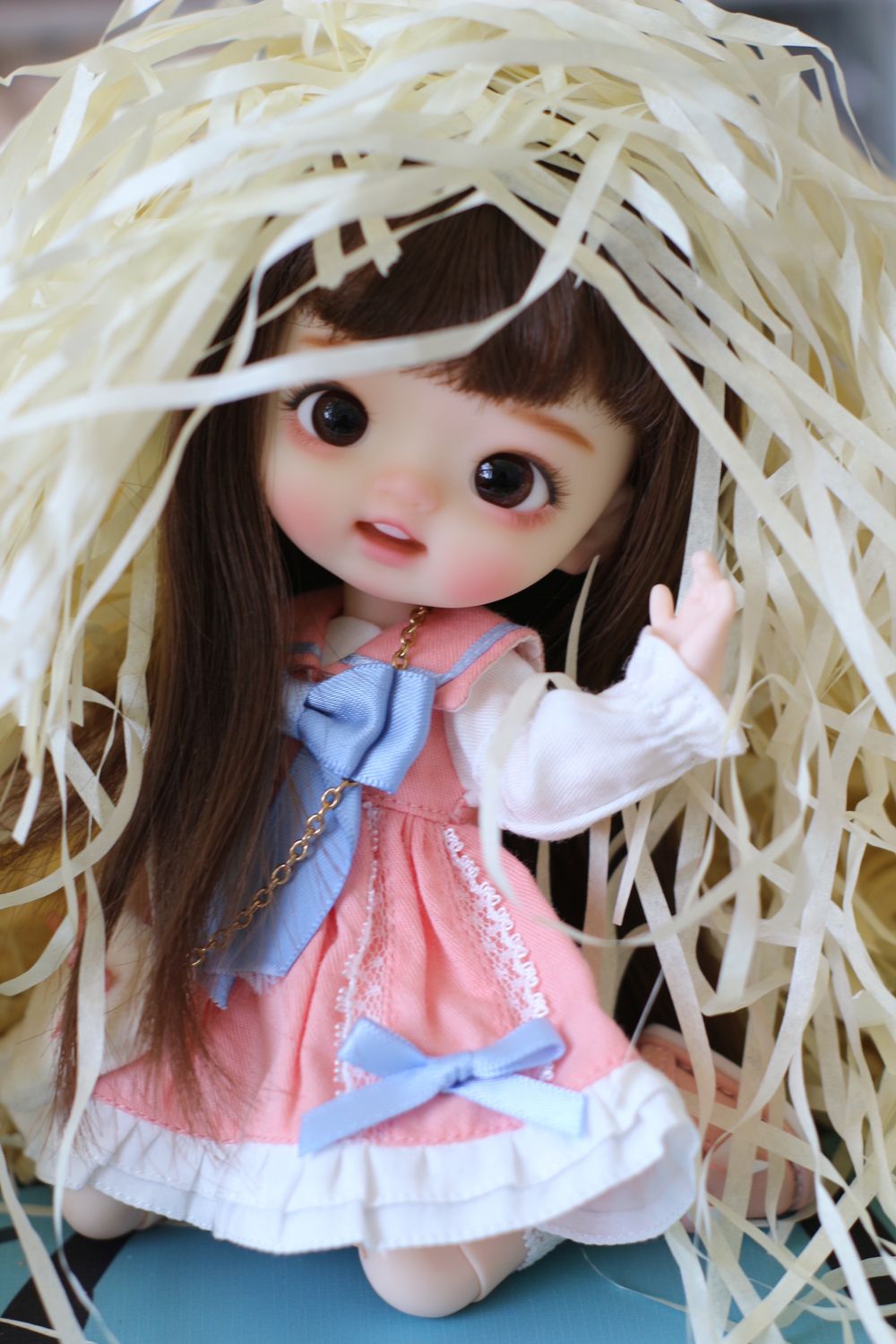 1/6 doll head Happy Squirrel 开心松鼠