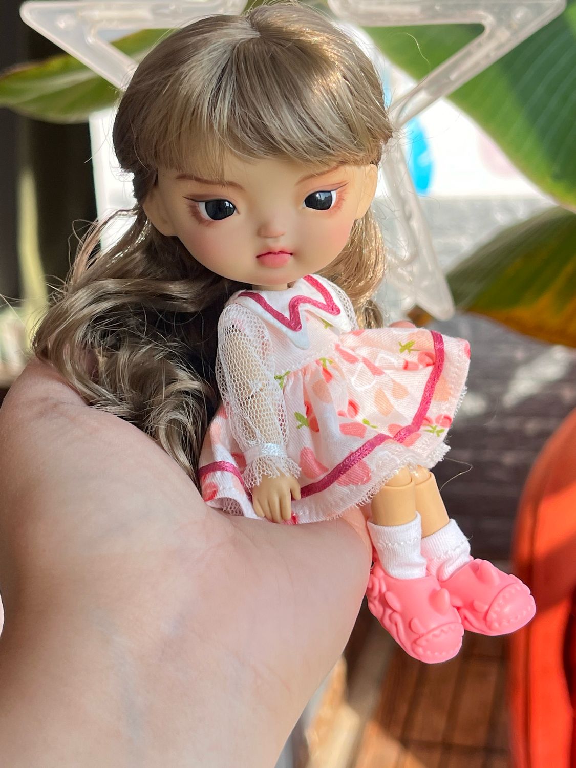 OOAK💝foxy full set doll tan skin