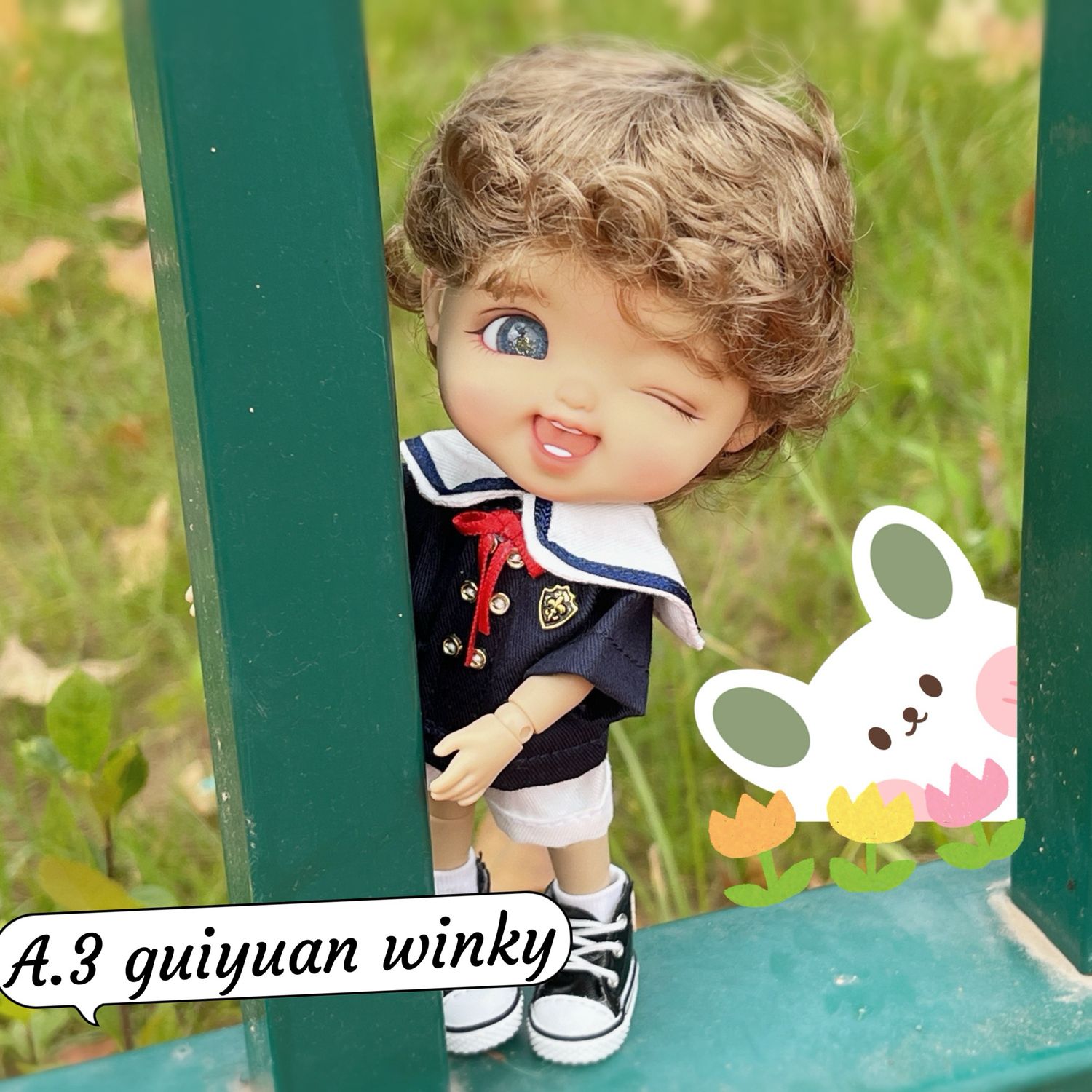 Winky doll S tan 眨眼日烧肌S号 10% OFF