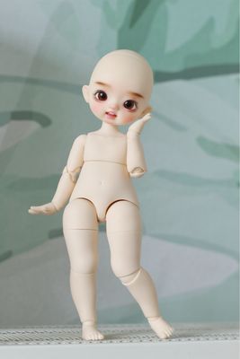 1/6 doll head Happy Squirrel 开心松鼠 makeup head+LF body