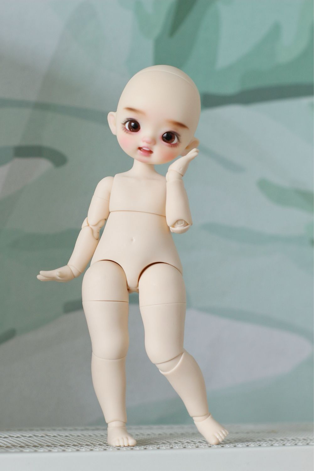 1/6 doll head Happy Squirrel 开心松鼠 makeup head+LF body
