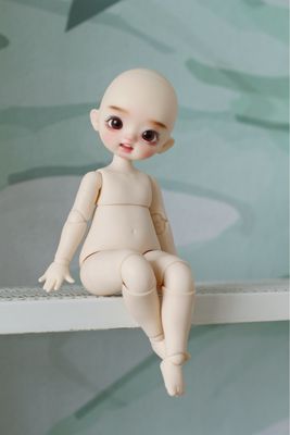 OOAK💝1/6 doll head Happy Squirrel 开心松鼠 makeup head+LF body