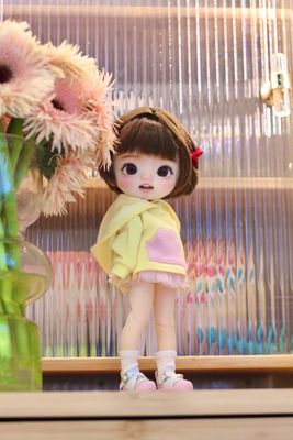 OOAK💝one Off💝full Set doll head Happy Squirrel 开心松鼠