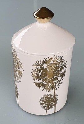 Canister White Dandelion Candles (320ml) Canister White Dandelion Candles (320ml)