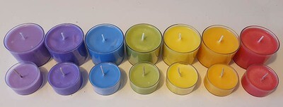 Poly Carbonate Tea Lights 6 Pack Small