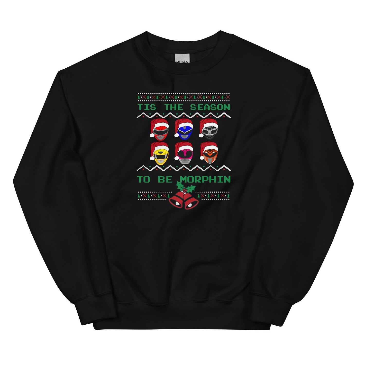 Tis The Season To Be Morphin | MMPR | Sweatshirt | Christmas
