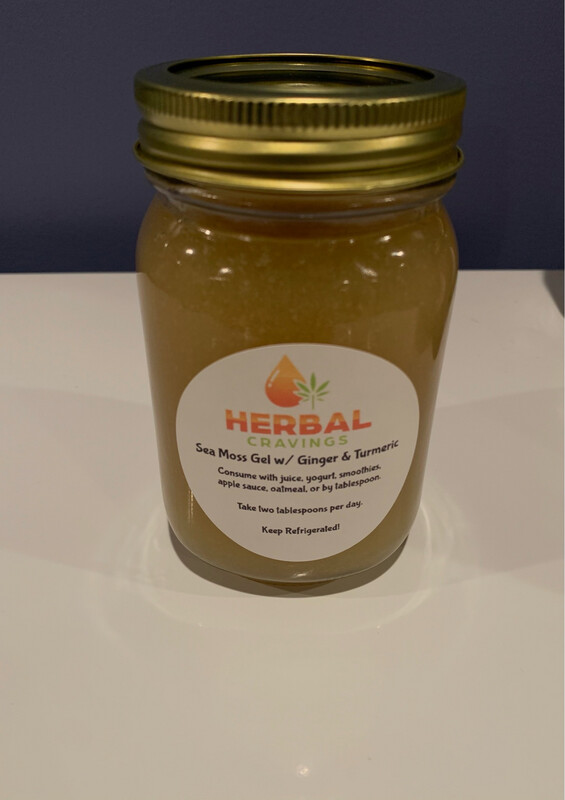 Sea Moss W/ Ginger and Turmeric