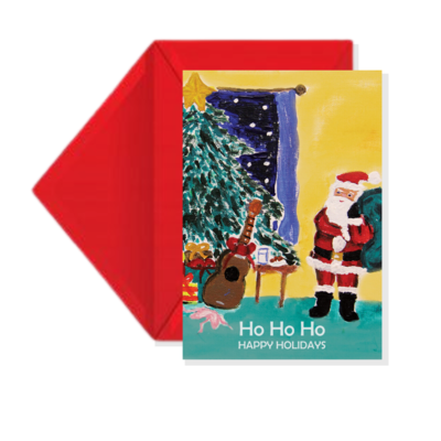 "Ho Ho Ho Happy Holiday" Holiday Greeting Card Set "Ho Ho Ho Happy Holiday" Holiday Greeting Card Set