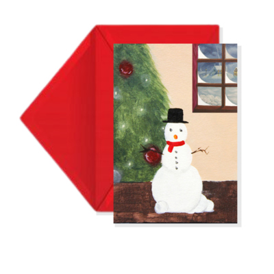 "Holiday Snowman" Holiday Greeting Card Set "Holiday Snowman" Holiday Greeting Card Set