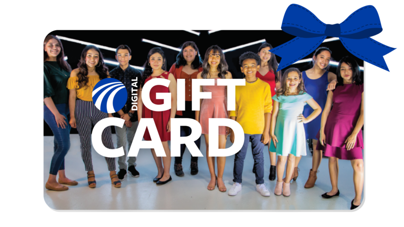 Digital Gift Card for Music, Art, Dance or Drama Classes