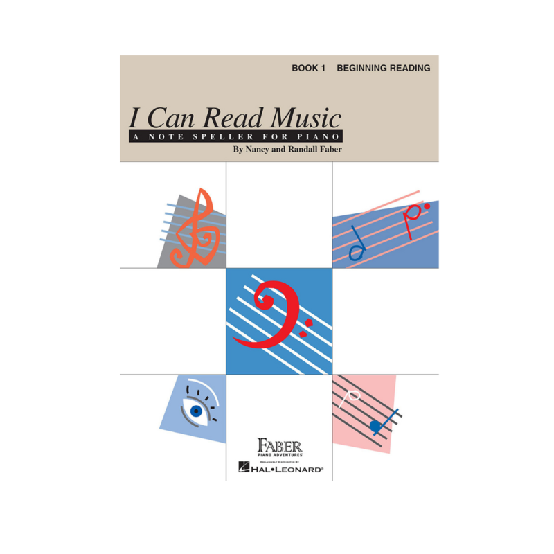 I Can Read Music: A Note Speller For Piano Book 1 Beginning Reading