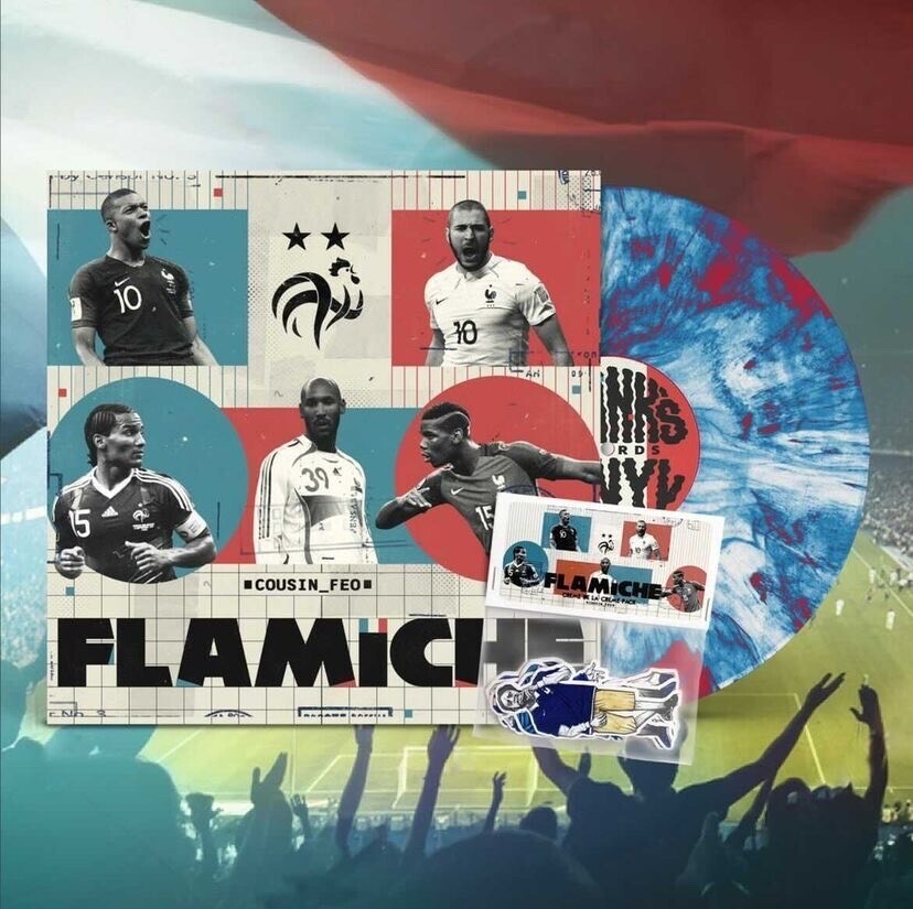Flamiche Blue Swirl Edition + Flamiche Sticker Pack
