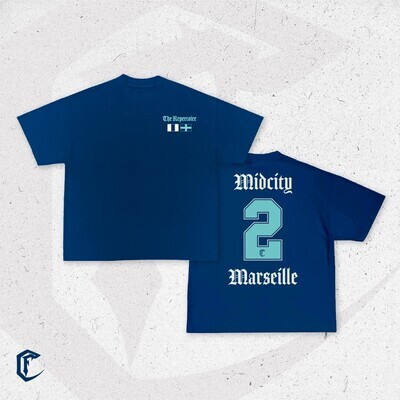 Midcity 2 Marseille Cobalt Tshirt