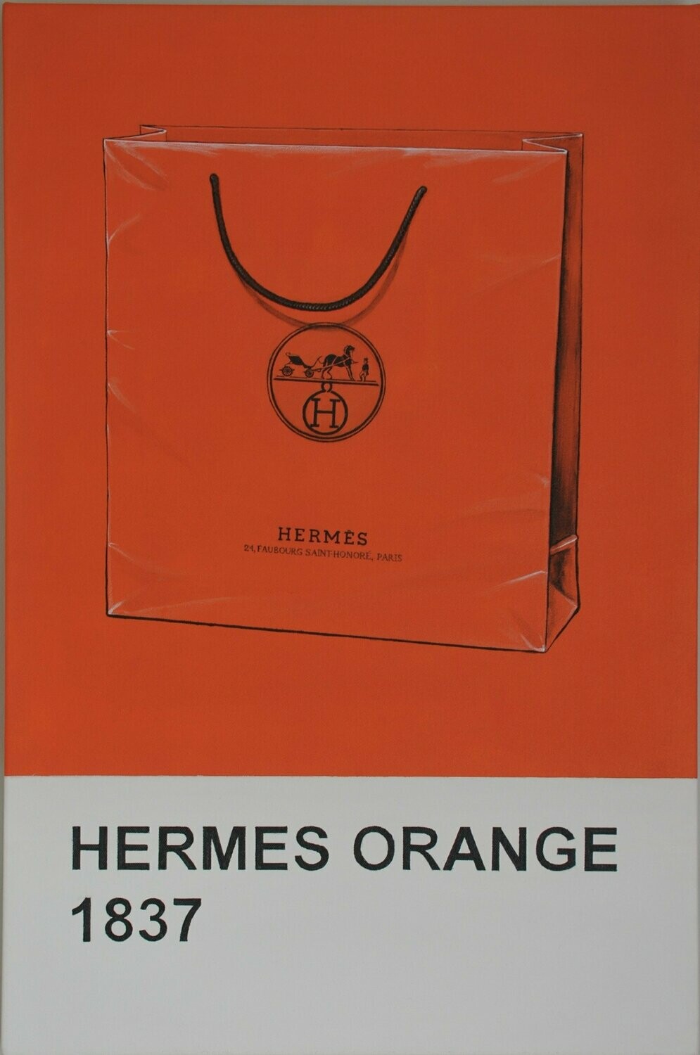 HERMES ORANGE 1837