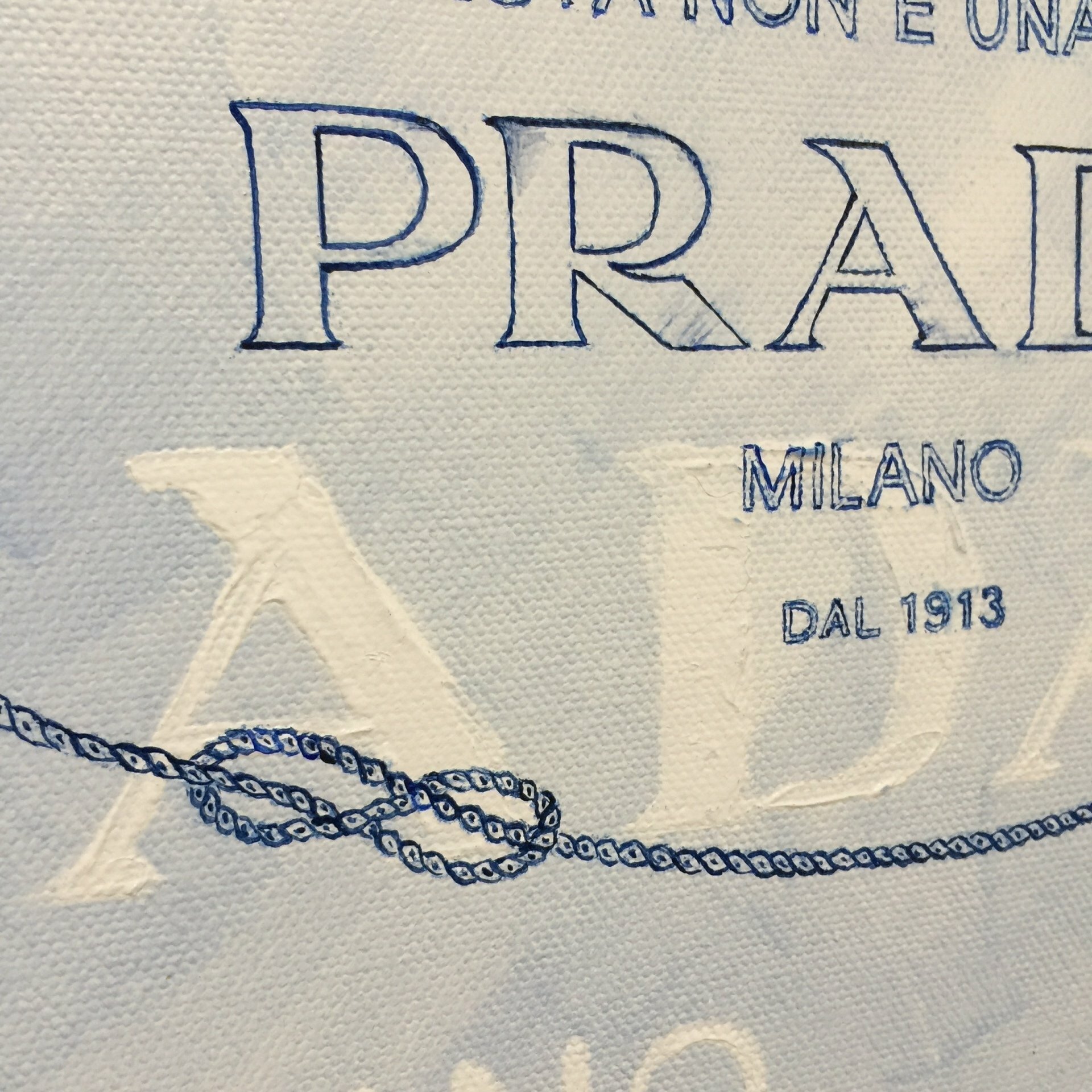 'Questa non é una borsa Prada'