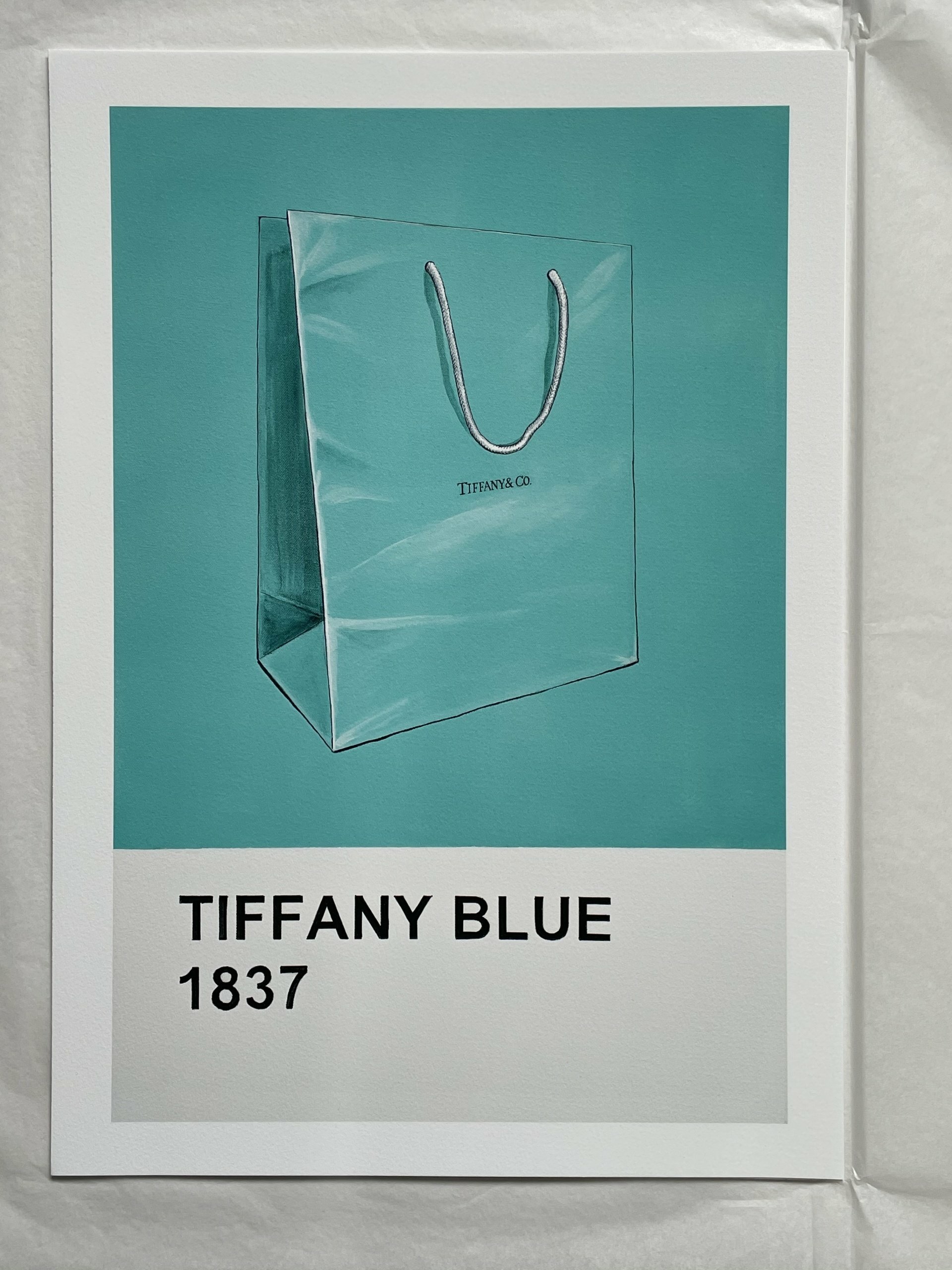 Tiffany Blue A3 print