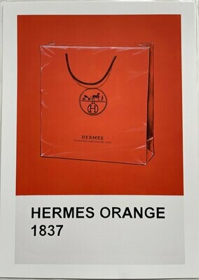 Hermés Orange A3 Print