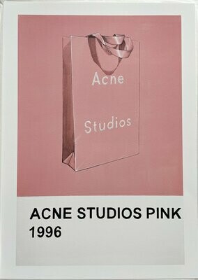 Acne Pink A3 Print