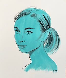 Audrey in Tiffany Blue