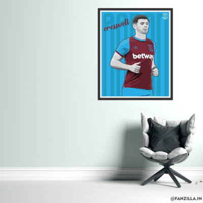 West Ham United - Aaron Cresswell Official Wall-art