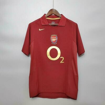 Arsenal 2005/2006 Retro Highbury Kit