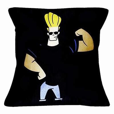 Johnny Bravo Graphic Cushion Cover