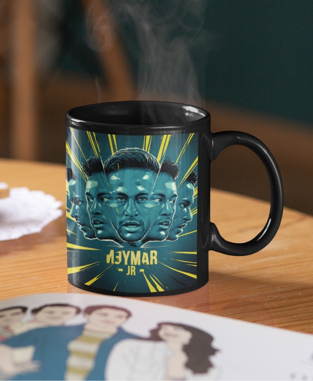 Neymar Amazing Design Mug (Microwave and Dishwasher Safe)