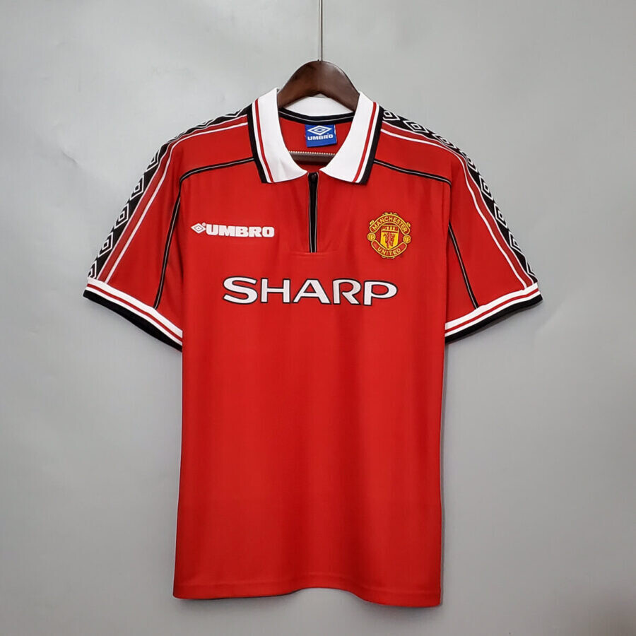 Manchester United 1998 Home - Short Sleeves