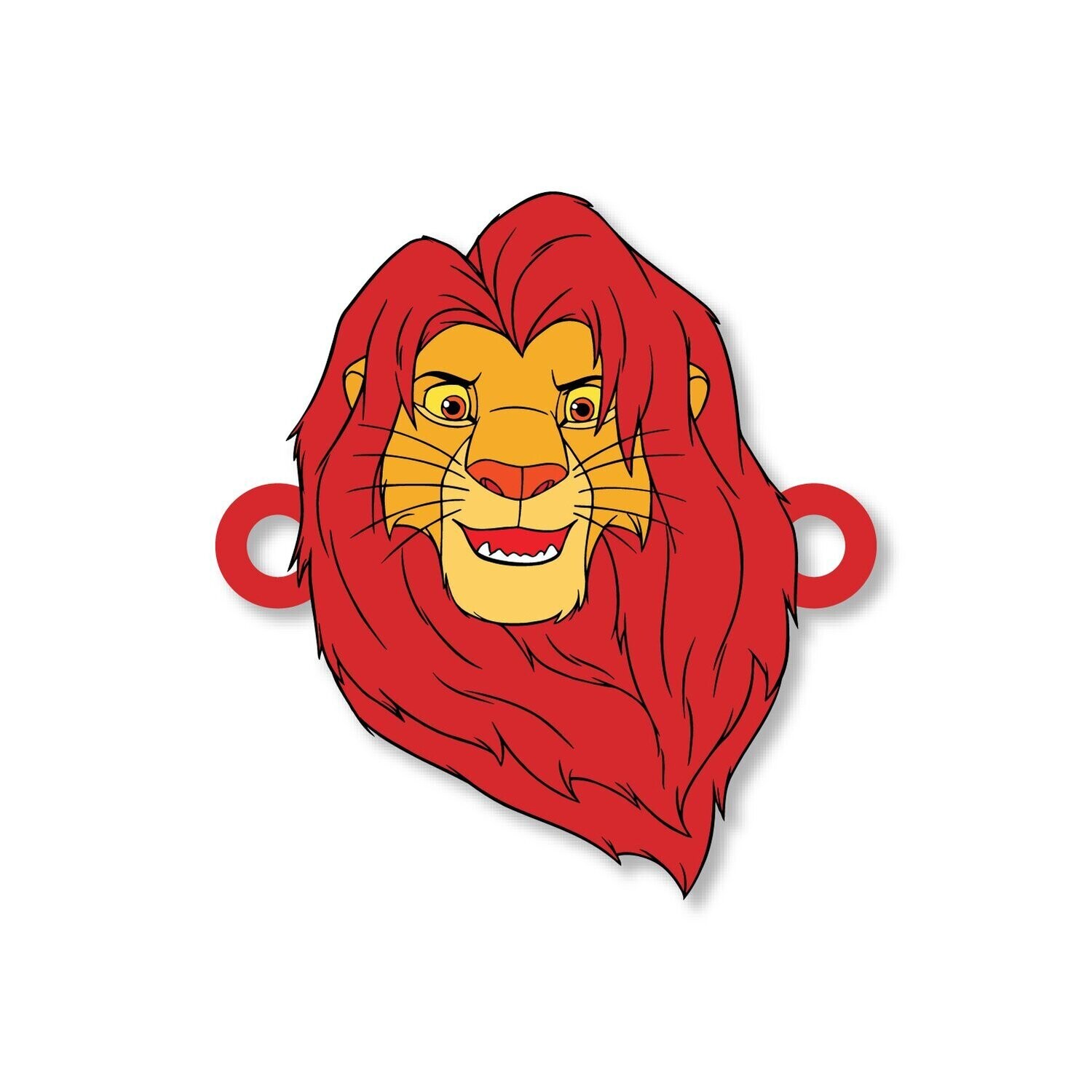Lion King Musafa Rakhi with Fridge Magnet and Pin