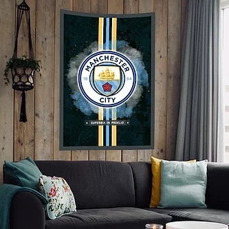 Manchester City Flag (UV reactive)