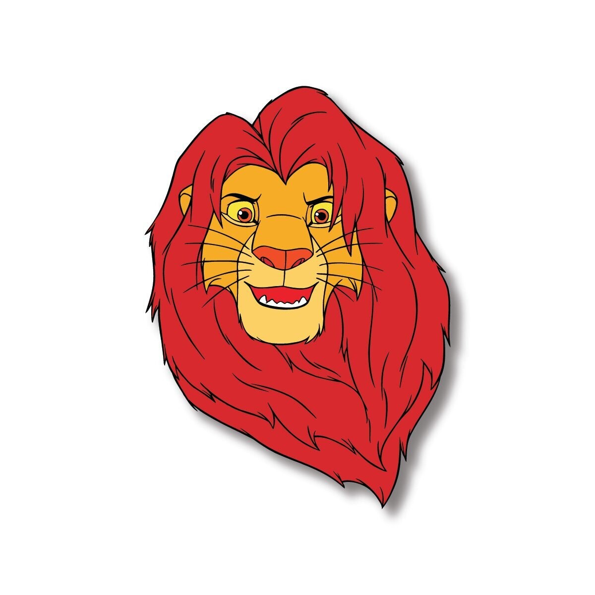 Lion King Wooden Fridge Magnet