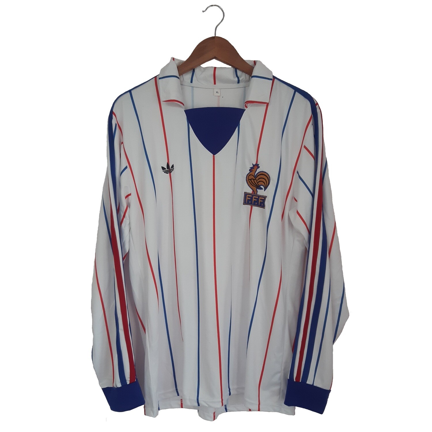 France 1982 WC Away Jersey - Full Sleeves