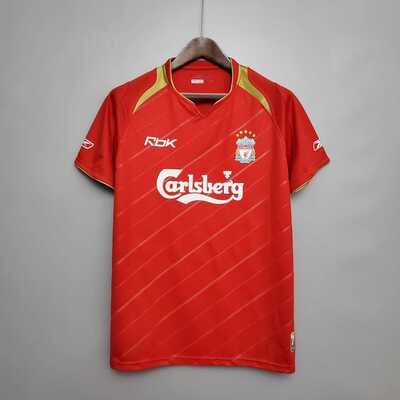 Liverpool 2005-06 Retro Home Jersey [Pre-paid Only]