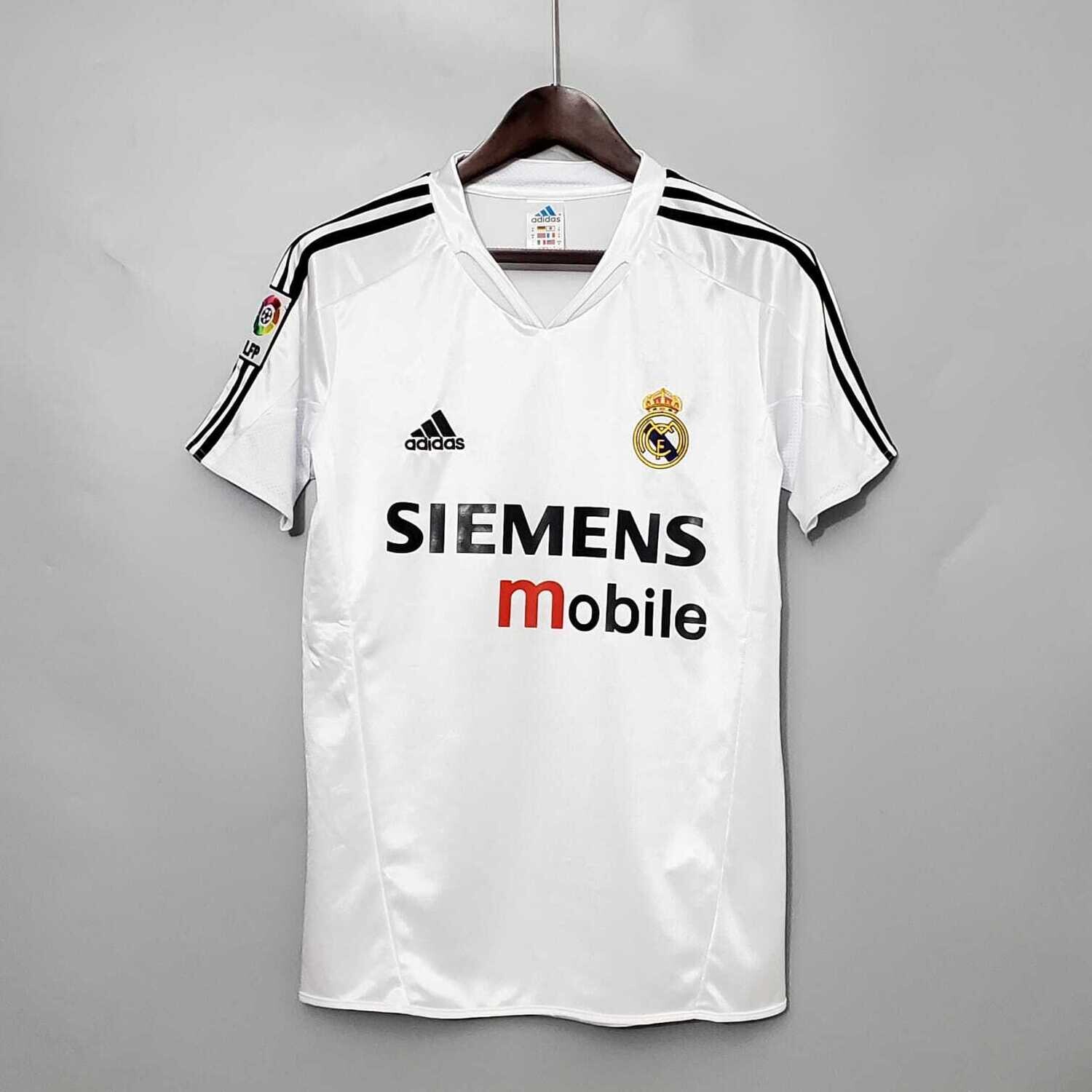 Real Madrid 2004-05 Retro Home Jersey [Pre-paid Only]