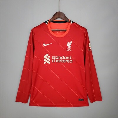 Liverpool Home Long Sleeves 2021-22